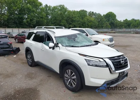 2024 Nissan Pathfinder Sl из США, поврежденный, VIN 5N1DR3CC3RC242044